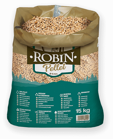 worek pelletu opałowego Robin do kupienia w Tuchowie lub sklepie internetowym